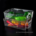 Transparente Pet Kitchen Organizer Fridge Organizer Bin